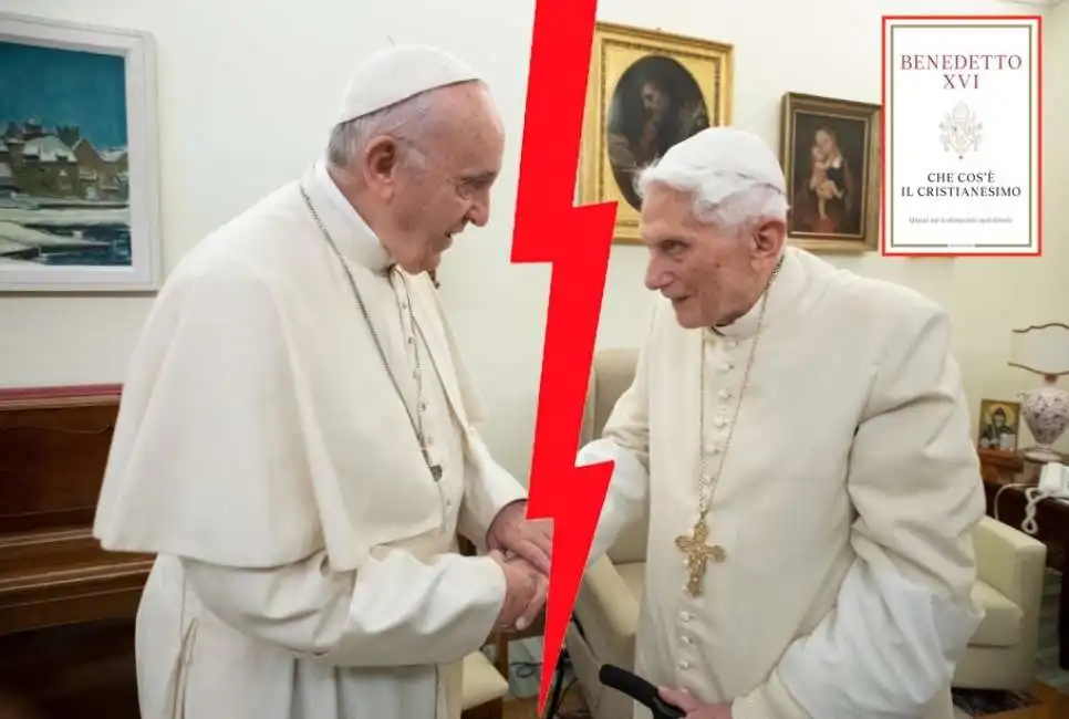 bergoglio ratzinger benedetto xvi joseph papa 