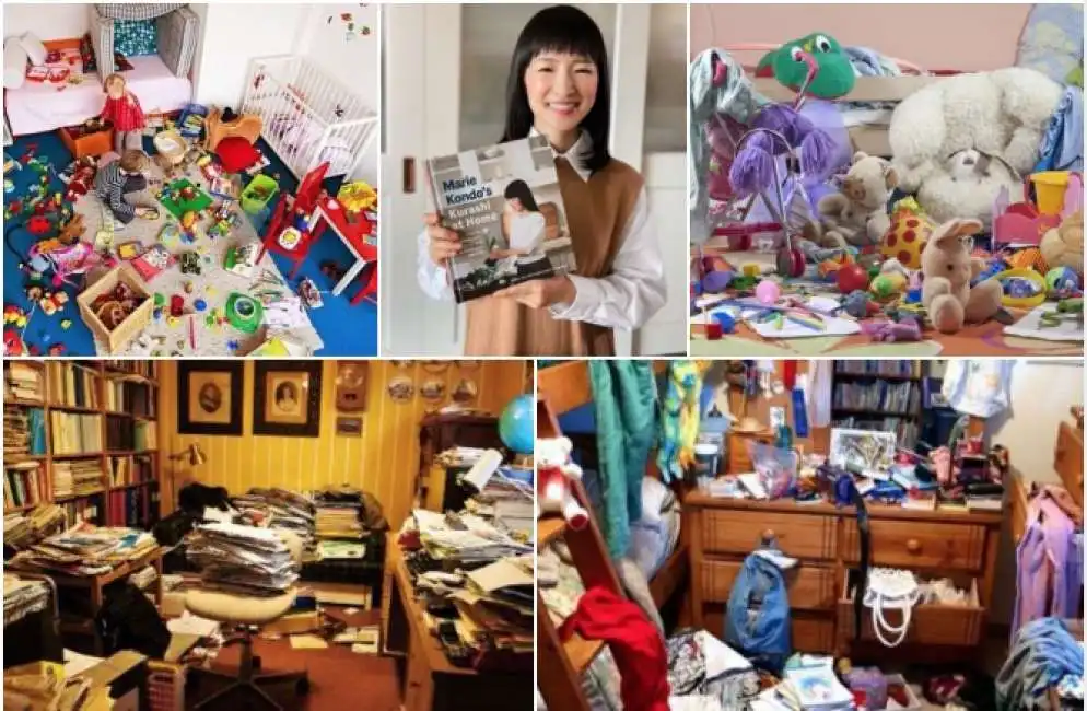 libro marie kondo ’s kurashi at home: how to organize your space and achieve your ideal life