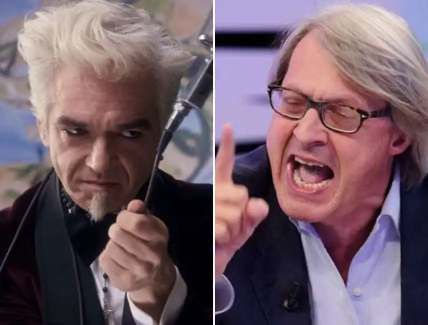 litigio su whatsapp tra morgan e vittorio sgarbi