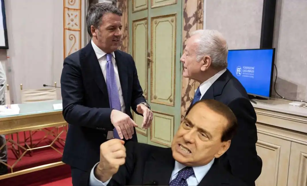 matteo renzi gianni letta silvio berlusconi