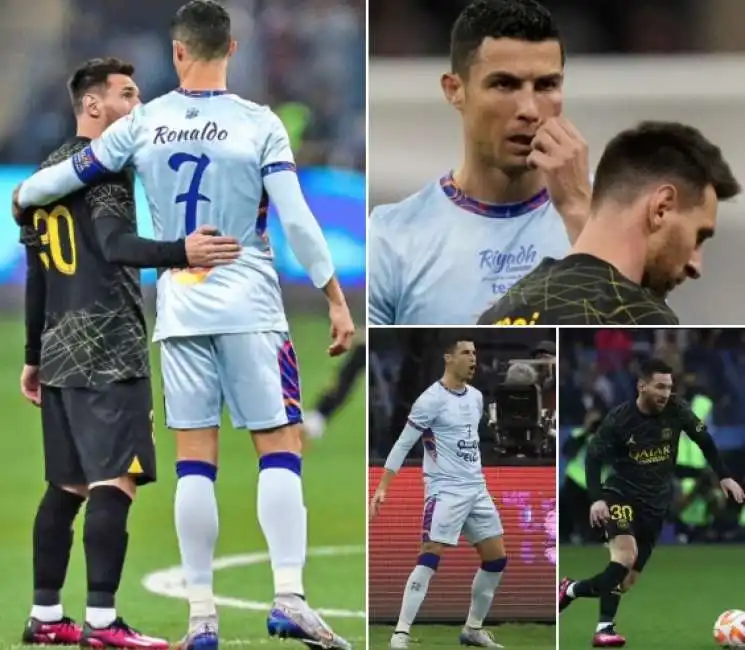 messi cristiano ronaldo cr7 amichevole 