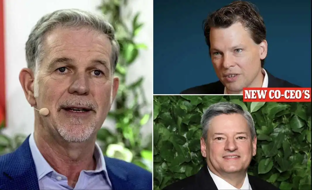 netflix reed hastings greg peters ted sarandos 