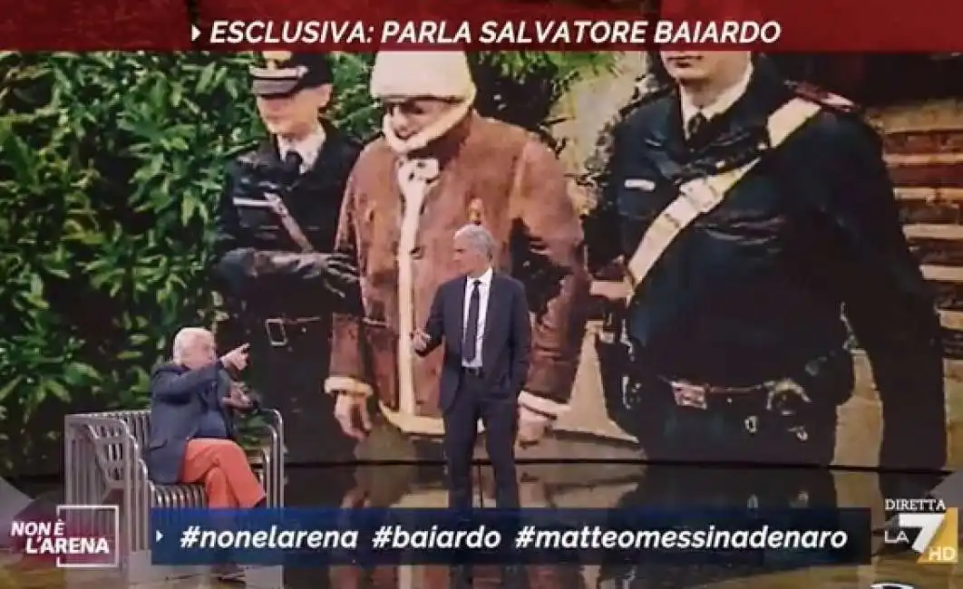 non e l'arena massimo giletti salvatore baiardo 