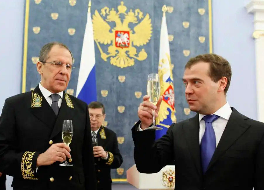 sergei lavrov dmitry medvedev 