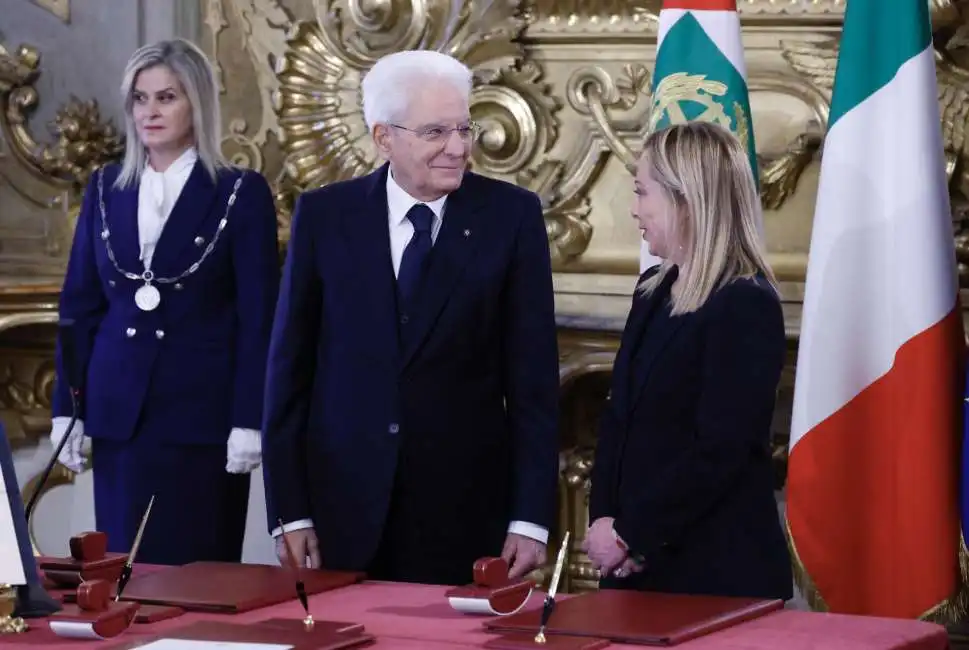 sergio mattarella giorgia meloni 