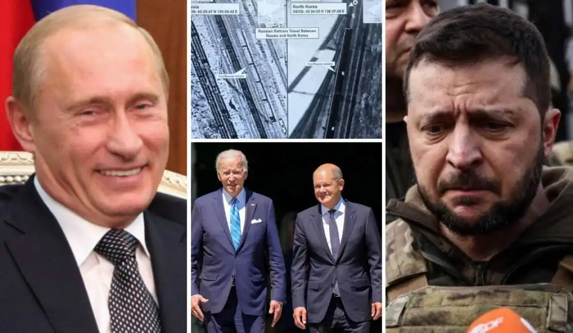 vladimir putin volodymyr zelensky armi gruppo wagner corea del nord 