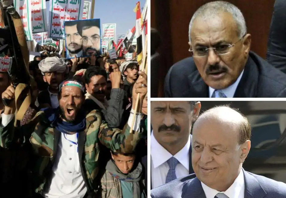 abd rabbu mansour hadi ali abdullah saleh houthi