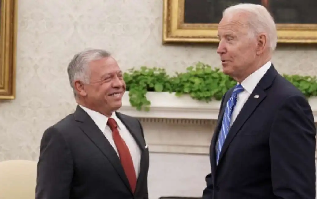 abdullah di giordania joe biden 