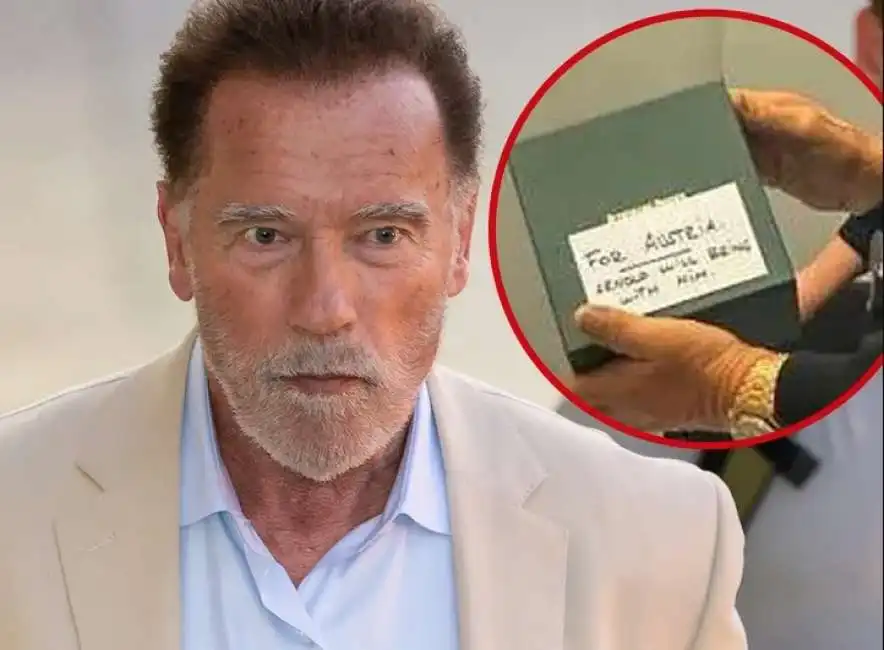 arnold schwarzenegger fermato all aeroporto di monaco orologio