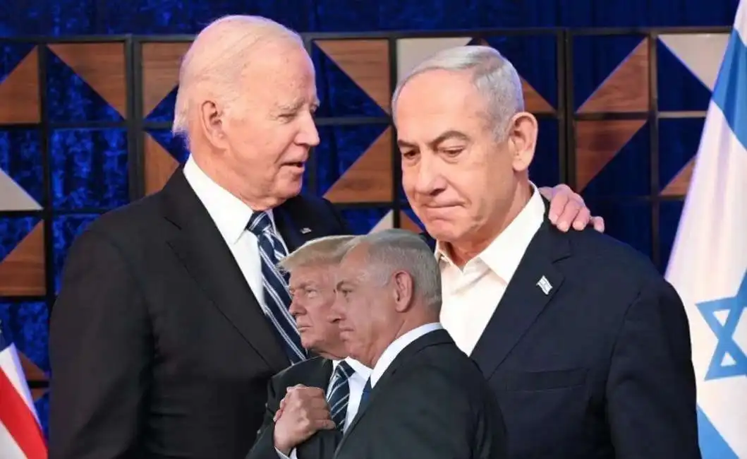 benjamin netanyahu joe biden donald trump