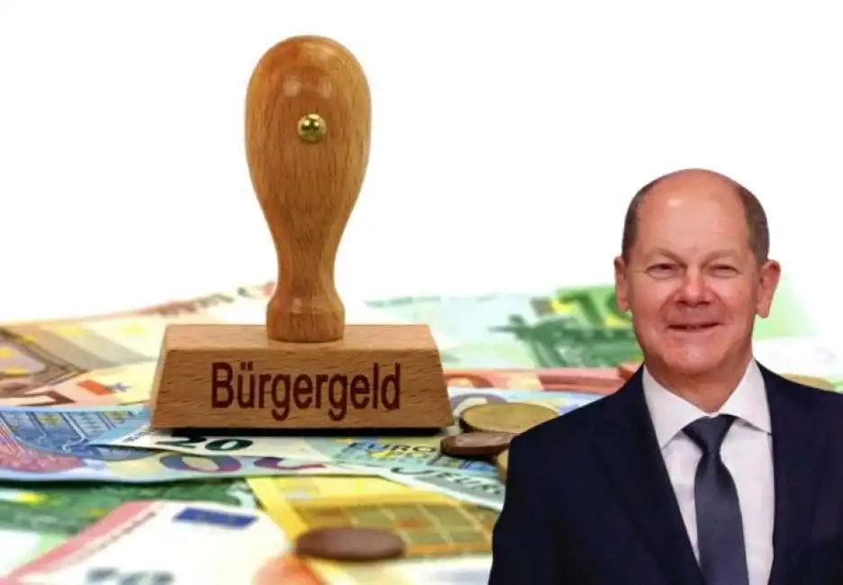 burgergeld - reddito di cittadinanza tedesco olaf scholz germania