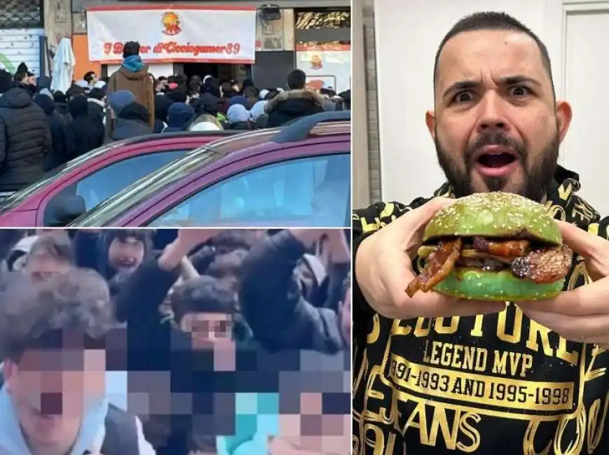 cicciogamer 89 ciccio gamer 89 mirko alessandrini hamburger panino panineria paninoteca 