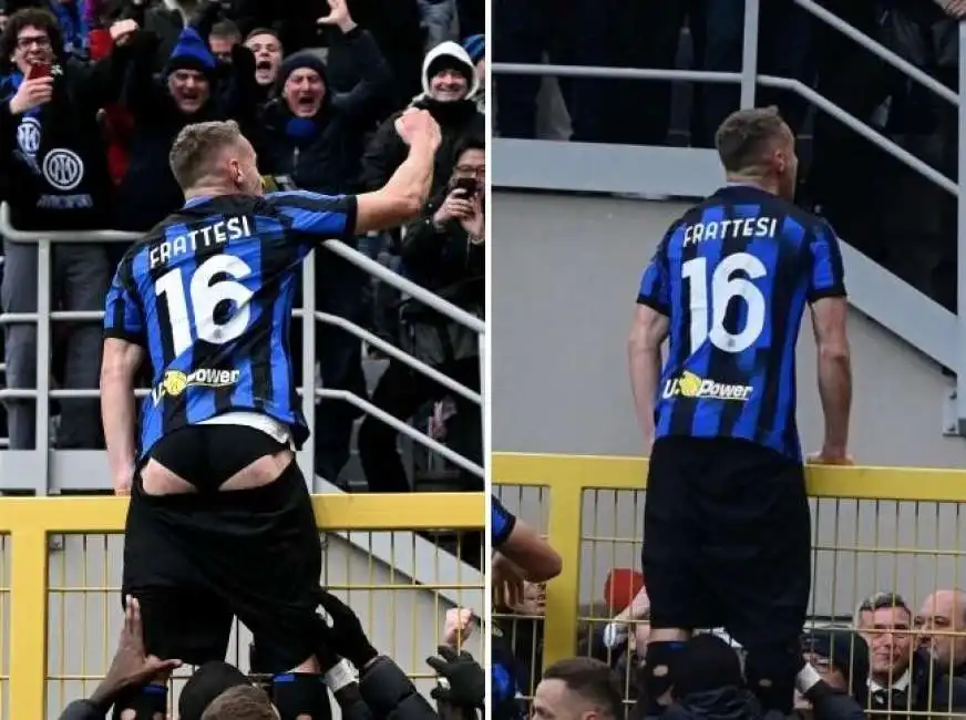 davide frattesi in mutande - inter verona