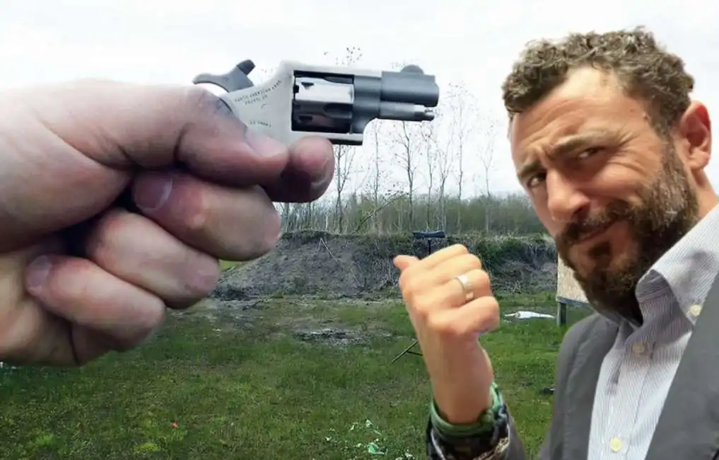 emanuele pozzolo mini revolver north american arms pistola 