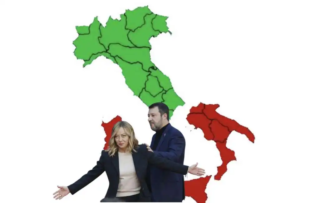 giorgia meloni matteo salvini autonomia 