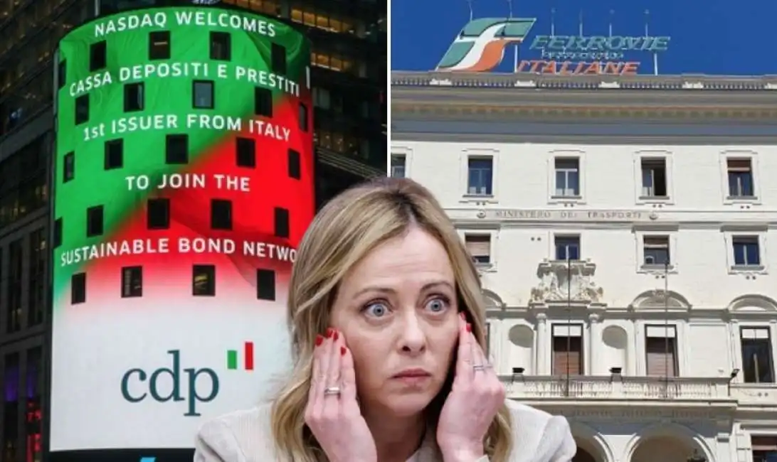 giorgia meloni nomine cdp cassa depositi e prestiti fs ferrovie dello stato