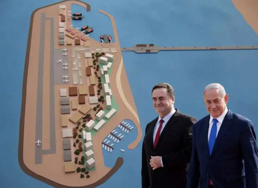 israel katz benjamin netanyahu isola gaza