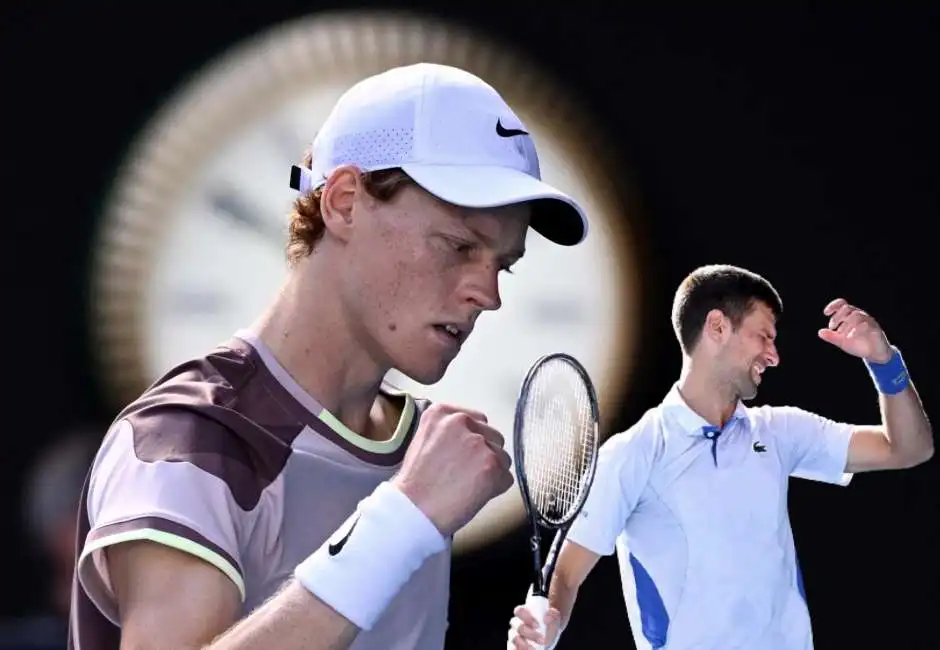 jannik sinner - australian open - novak djokovic 