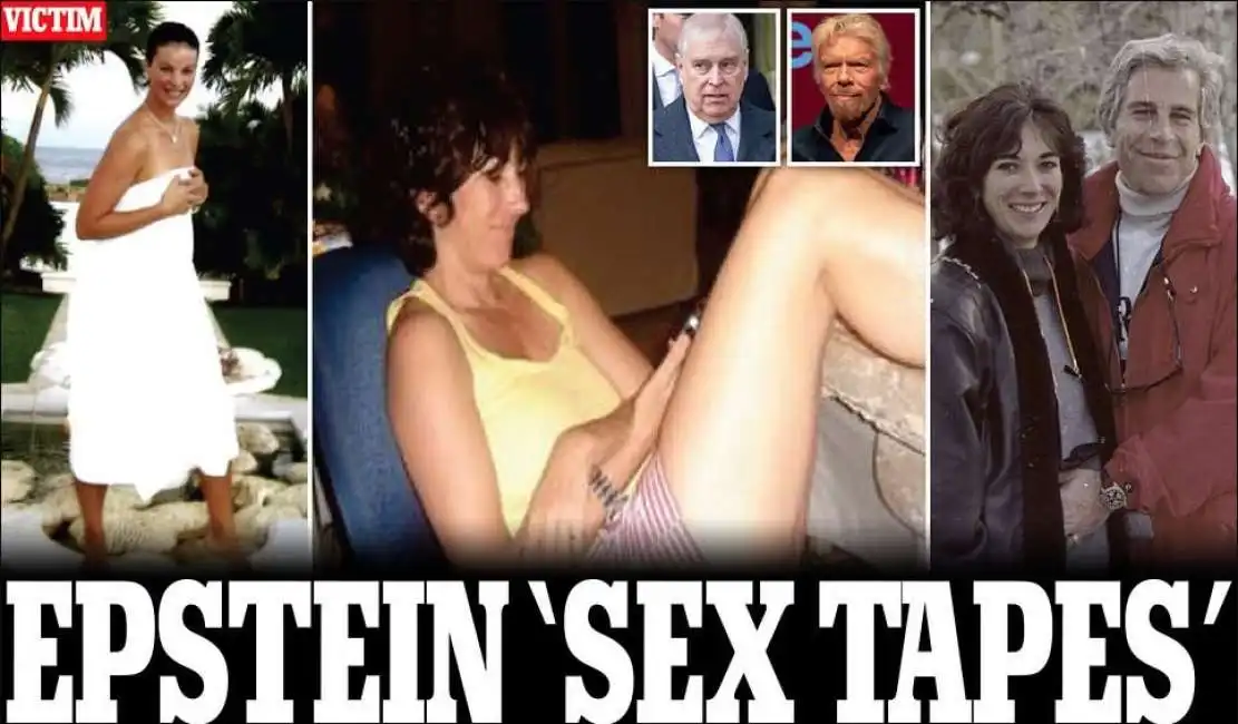 jeffrey epstein ghislaine maxwell sarah ransome principe andrea richard branson