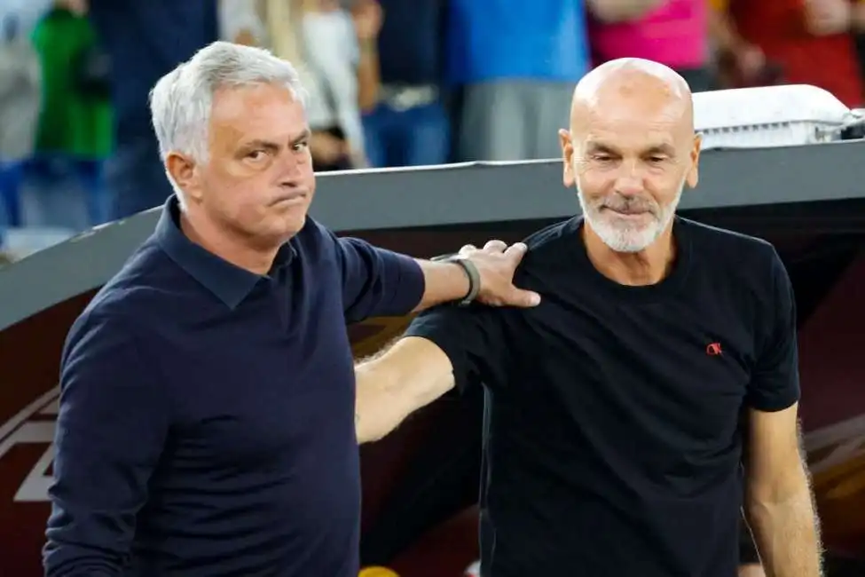 jose mourinho stefano pioli