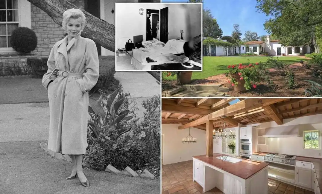 la casa di marilyn monroe a brentwood