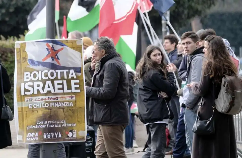 manifestazione pro palestina 