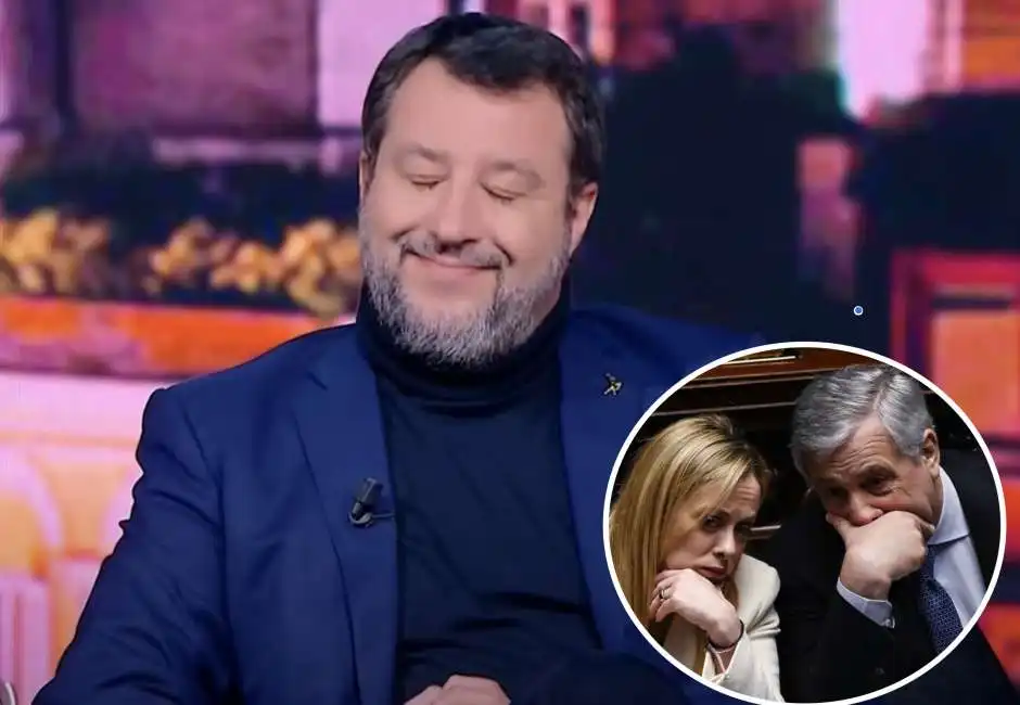 matteo salvini antonio tajani giorgia meloni 