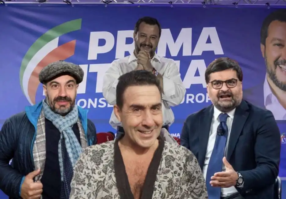 matteo salvini roberto vannacci luca palamara gianluigi paragone