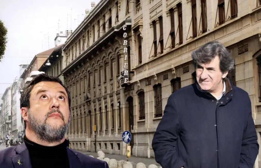 matteo salvini urbano cairo corriere della sera 