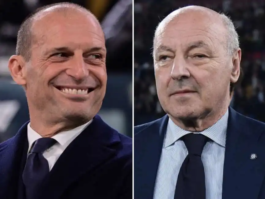 max massimiliano allegri beppe giuseppe marotta 