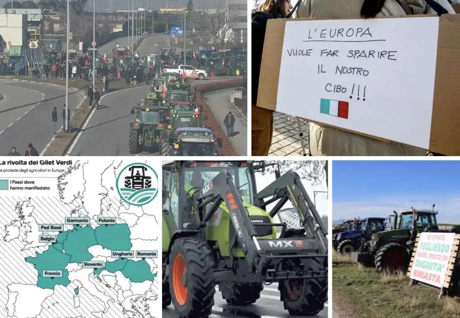 protesta agricoltori