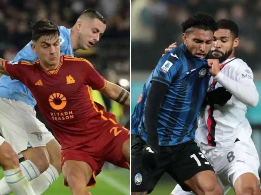 roma lazio milan atalanta 