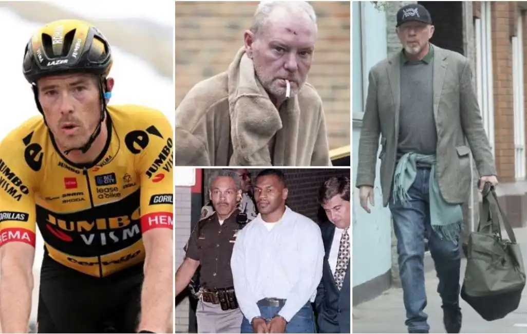 sportivi mike tyson rohan dennis paul gascoigne