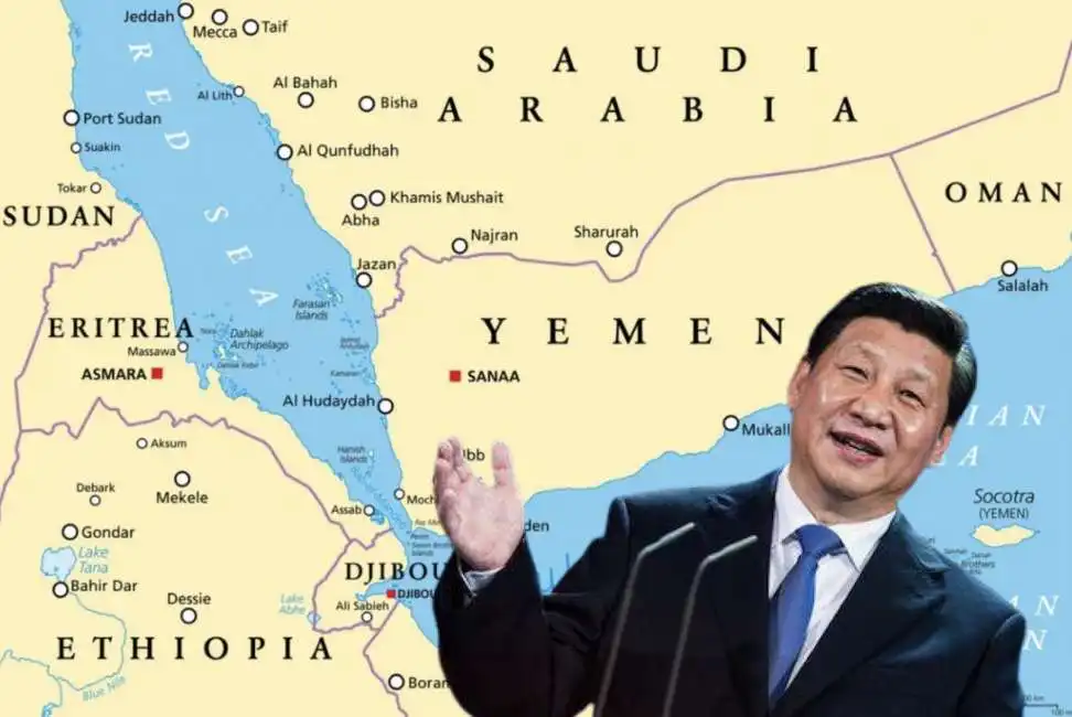 xi jinping yemen mar rosso 