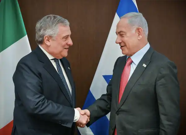 antonio tajani benjamin netanyahu