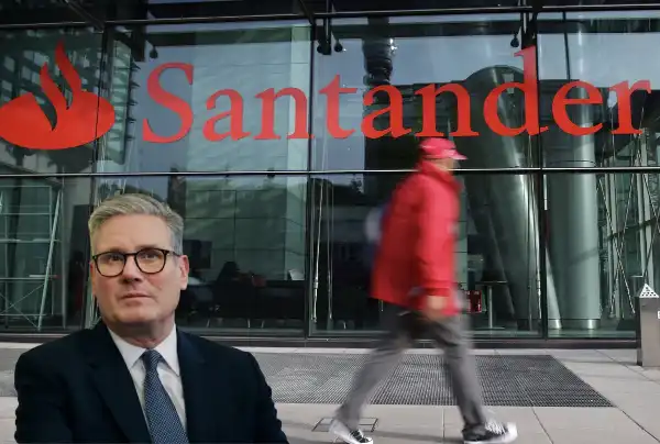 banco santander keir starmer regno unito inghilterra