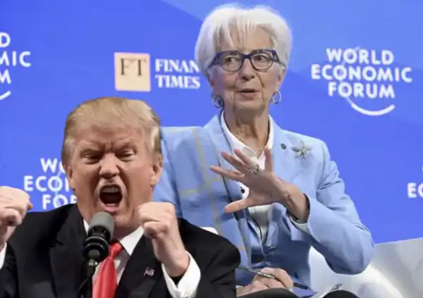 christine lagarde donald trump 