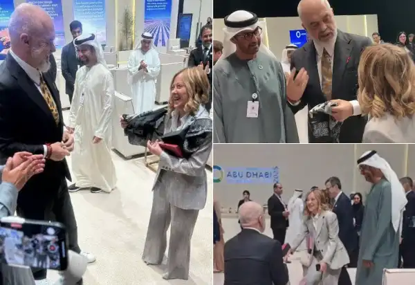 edi rama giorgia meloni mohammed bin zayed