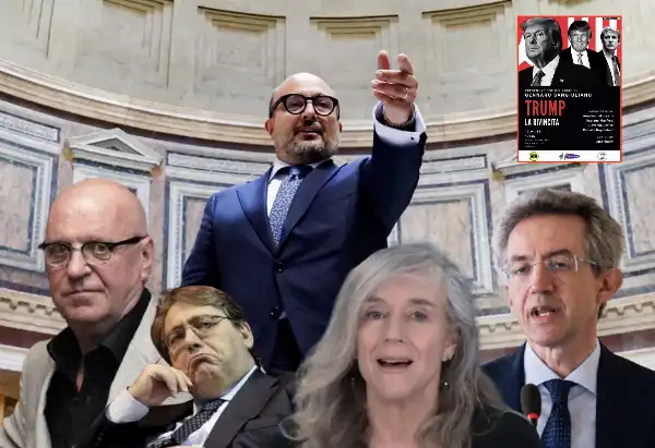 gennaro sangiuliano donald trump gaetano manfredi amedeo laboccetta giovanna botteri roberto napoletano 