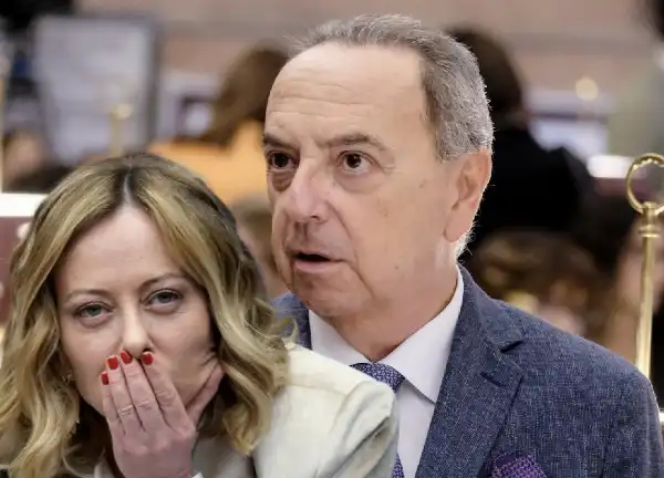 giorgia meloni francesco lo voi 