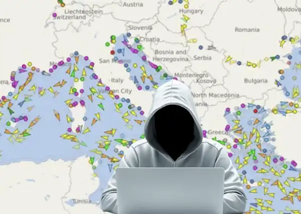 hacker rotte navi mar mediterraneo