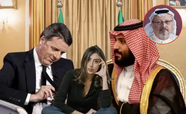 jamal khashoggi - matteo renzi - bin salman - cecilia sala