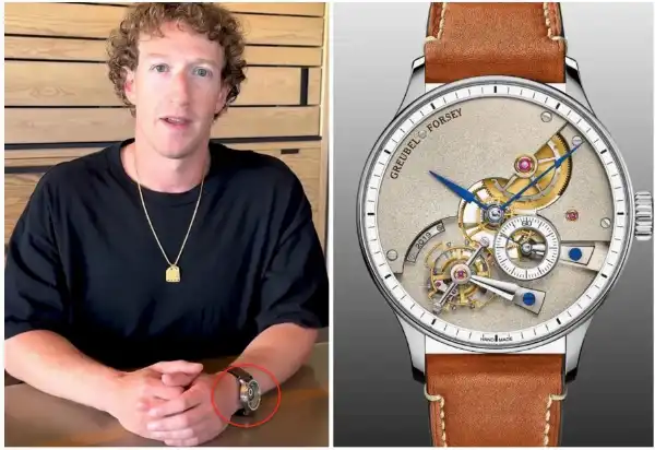 mark zuckerberg e l orologio greubel forsey da 900mila dollari