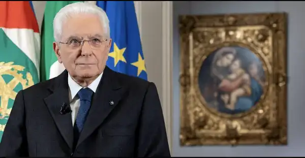 mattarella madonna della seggiola