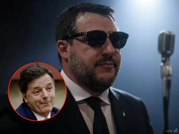 matteo salvini blues brothers renzi