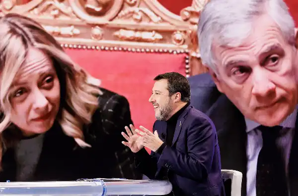 matteo salvini giorgia meloni antonio tajani 