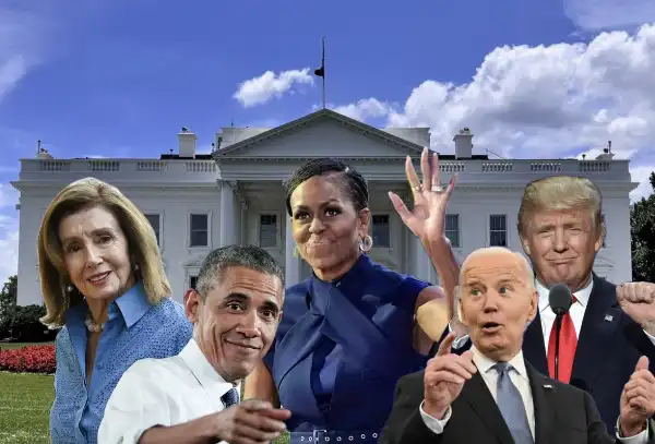 nancy pelosi - donald trump - joe biden - michelle e barack obama