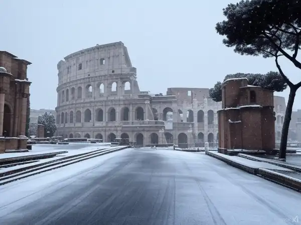 neve a roma