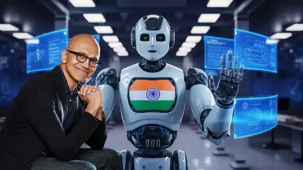 satya nadella india robot intelligenza artificiale microsoft 