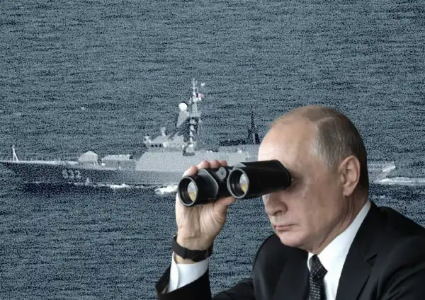 vladimir putin nave spia gran bretagna